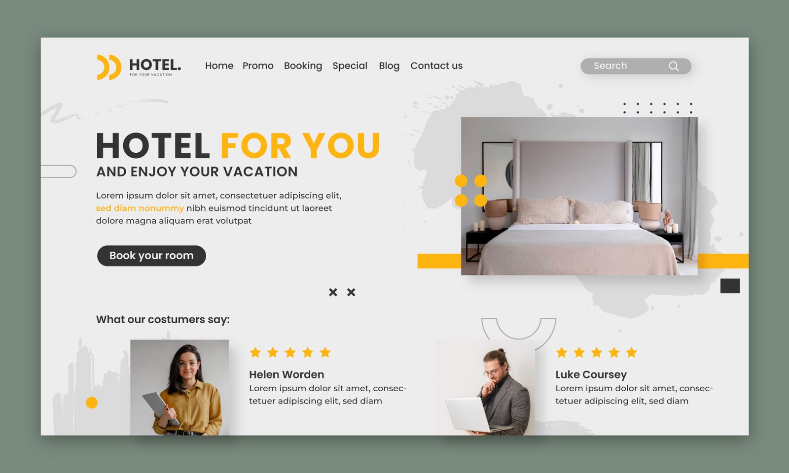 Hotel Website Design