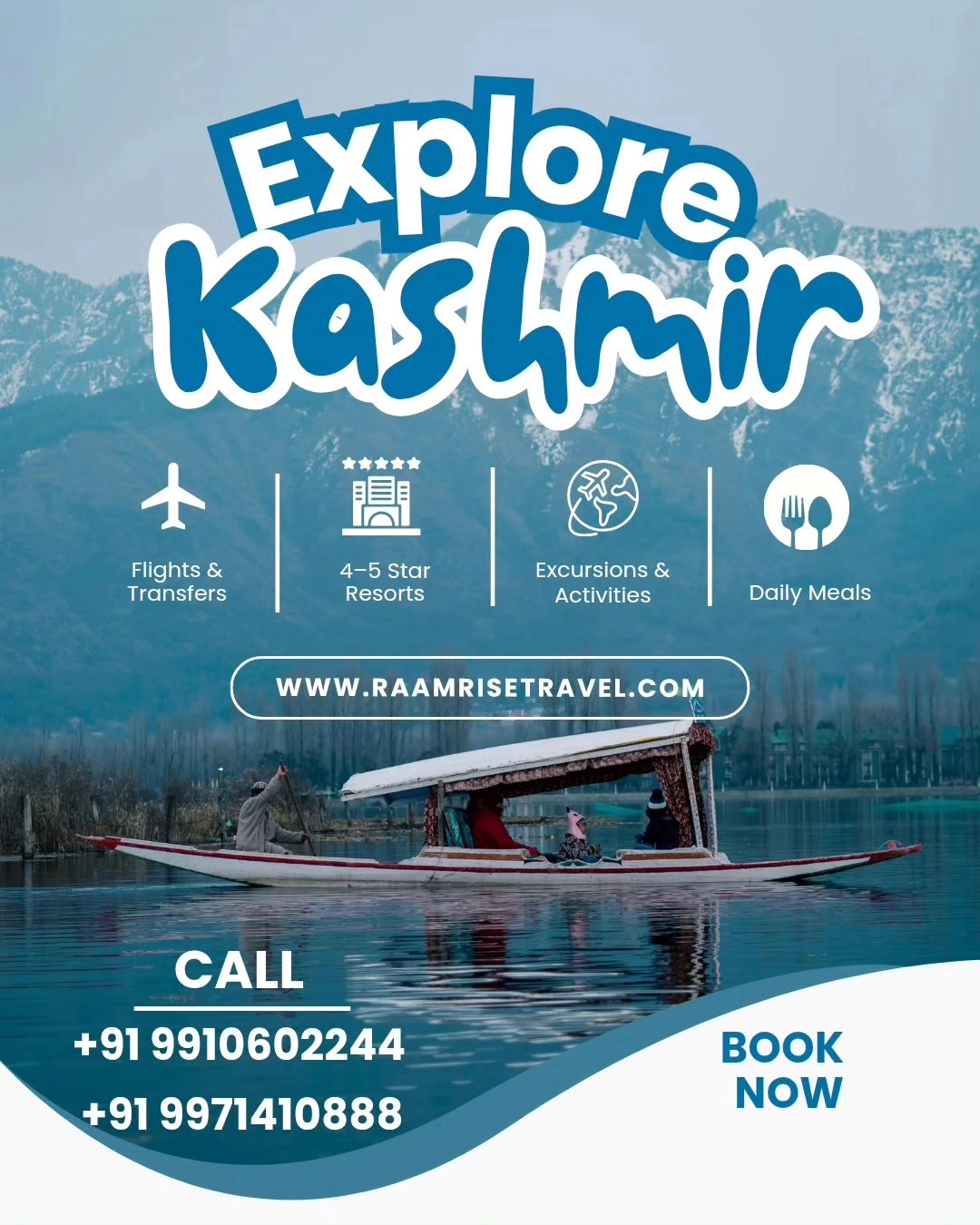 🌏✨ **Descubre la Magia de Cachemira con Raam Rise Travel** ✨🌏